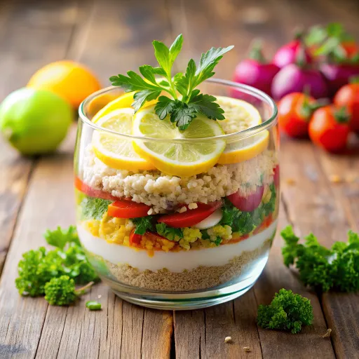 Nutritivna Salata od Kvinoje sa Limunom i Začinskim Biljem